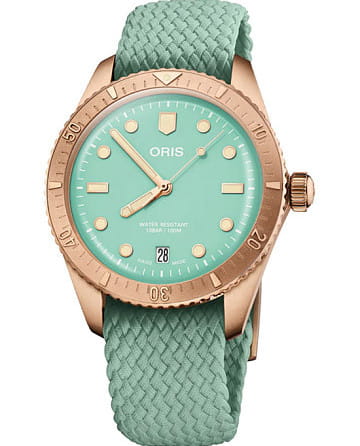 Oris Divers Sixty‑Five \'Cotton Candy\' 01 733 7771 3157-07 3 19 03BRS